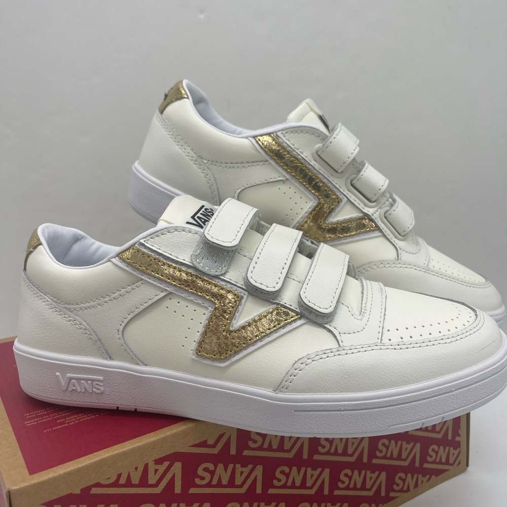 Vans WMNS Lowland Cc Velcro (Metallic V) Marshmallow/Gold Sneakers 
VN0A5DY89QT - Picture 6 of 16